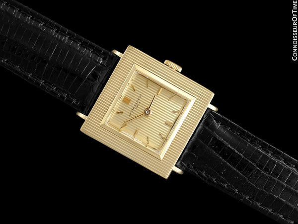 1960 Audemars Piguet Vintage Mens Unisex Modernist Cal. 2001 Dress Watch - 18K Gold