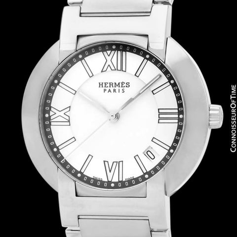 Hermes Nomade Mens Unisex Automatic Quartz Watch - Stainless Steel