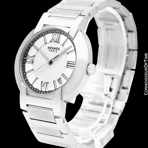 Hermes Nomade Mens Unisex Automatic Quartz Watch - Stainless Steel