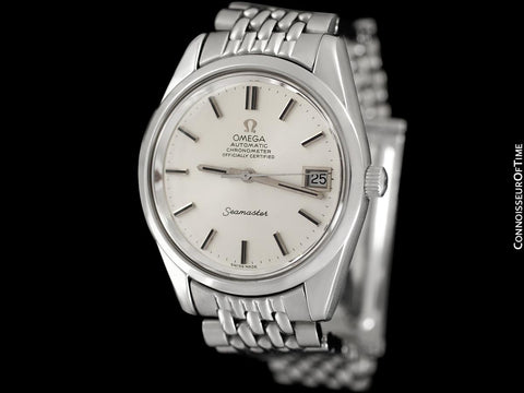 1972 Omega Seamaster Chronometer Vintage Mens Cal. 1011 Watch - Stainless Steel