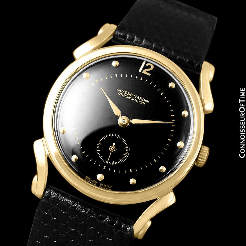 1950's Ulysse Nardin Vintage Chronometer Mens Midsize Dress Watch, Bea