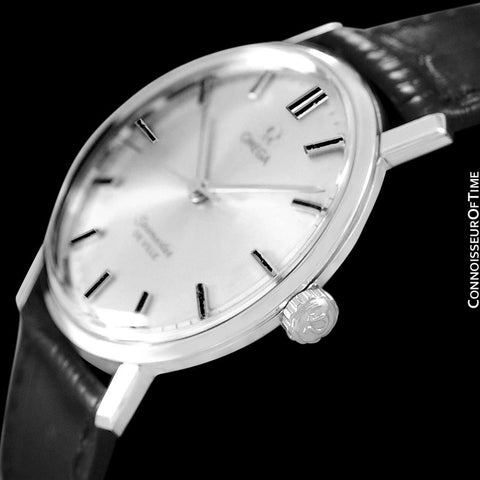 1964 Omega Seamaster Vintage Mens Handwound Watch - Stainless Steel