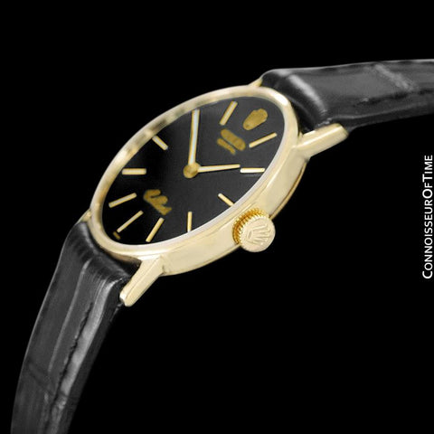 1976 Rolex Cellini Vintage Ladies Watch, Ref. 3810 - 18K Gold