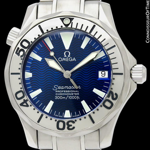 Omega Seamaster Midsize 300M Professional Divers Automatic Chronometer Watch, Stainless Steel - 2253.80.00