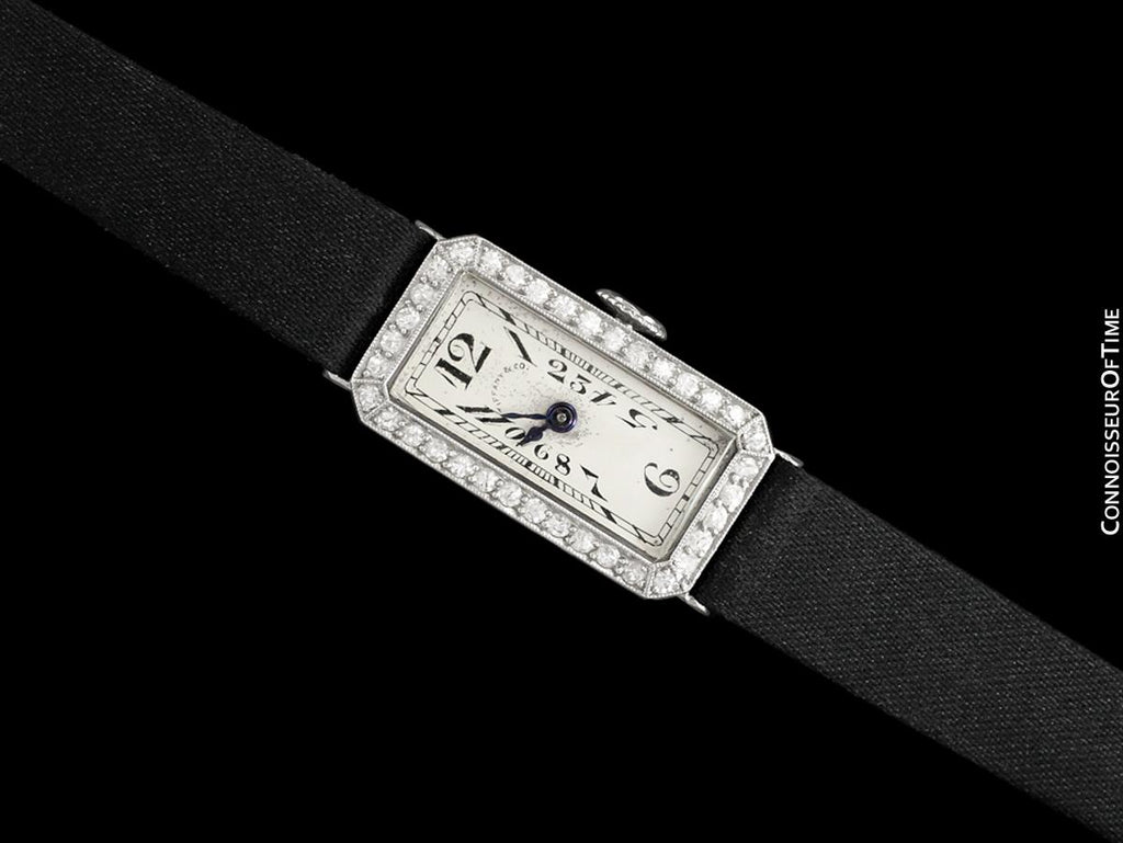 1920 Patek Philippe Tiffany Vintage Art Nouveau Ladies Watch