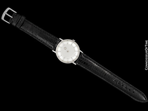 1966 Jaeger-LeCoultre / Vacheron & Constantin Vintage Galaxy Mystery Dial - 14K White Gold & Diamonds