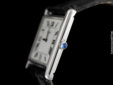 1960's Piaget Vintage Mens Midsize Unisex Watch with Award Winning 9P Movement - 18K White Gold