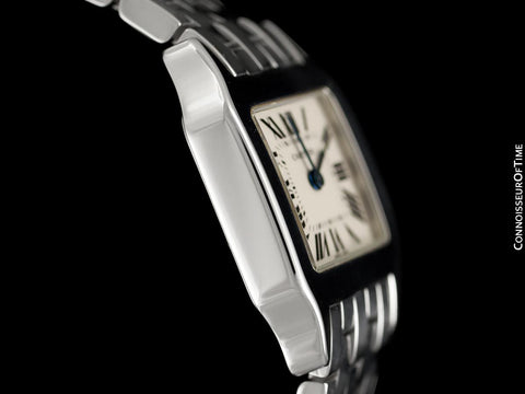 Cartier Santos Demoiselle Ladies Bracelet Watch, Ref. W25064Z5 - Stainless Steel