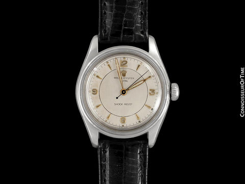 1952 Rolex Oyster Royal Mens Vintage "Shock Resisting" Watch, Stainless Steel