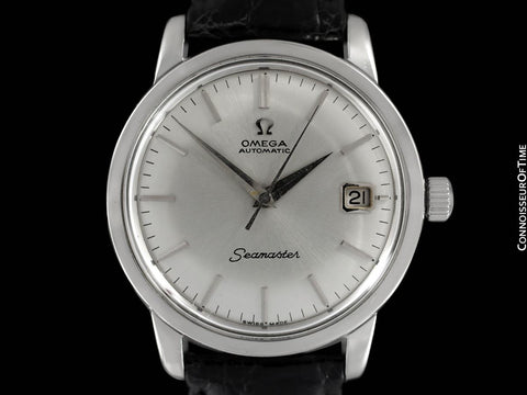 1966 Omega Seamaster Mens Vintage Full Size Watch with 562 Movement, Automatic, Date - Stainless Steel