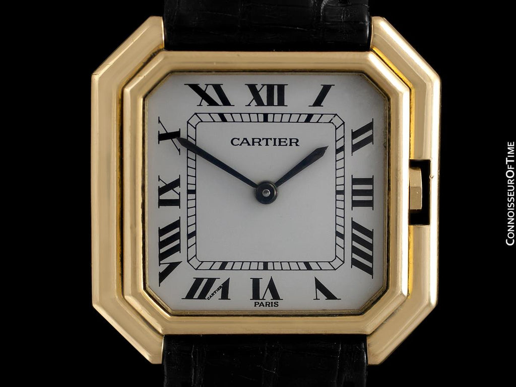 1978 Cartier Ceinture Vintage Mens Midsize Unisex Watch Solid