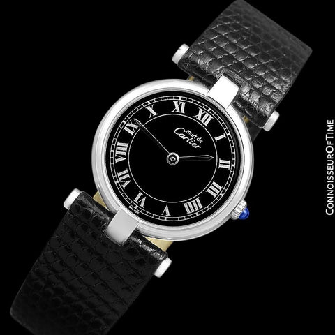 Must De Cartier Vendome Ladies Watch - Sterling Silver