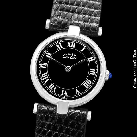 Must De Cartier Vendome Ladies Watch - Sterling Silver