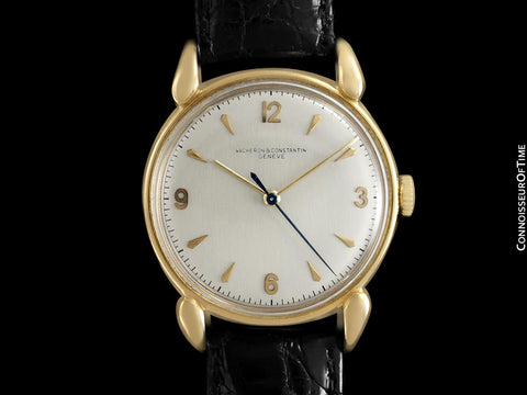 1942 Vacheron & Constantin Vintage Mens Watch with Bear Claw Lugs - 18K Gold