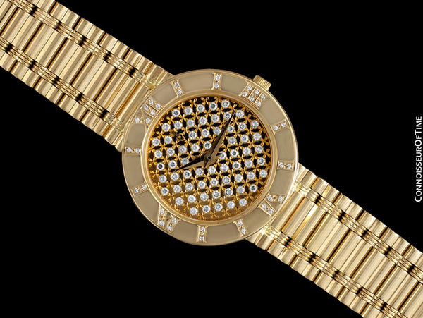 Corum Romvlvs Romulus Ladies Luxury Bracelet Watch - 18K Gold & Diamonds