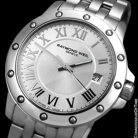 Raymond Weil Tango Mens 41mm Watch, Ref. 5599 - Stainless Steel