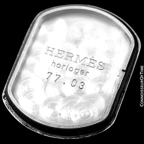 Hermes Rallye Ladies Watch - 18K Gold Plated & Stainless Steel