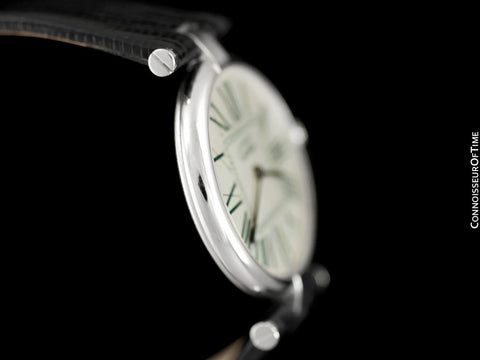 Must De Cartier Vendome Mens Midsize Unisex Watch - Sterling Silver