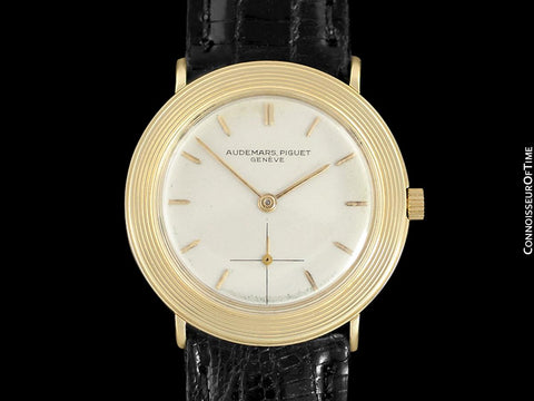 1950's Audemars Piguet Vintage Mens Midsize Size Dress Watch - 18K Gold