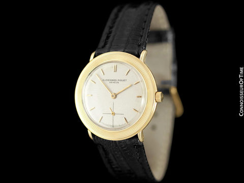 1950's Audemars Piguet Vintage Mens Midsize Size Dress Watch - 18K Gold