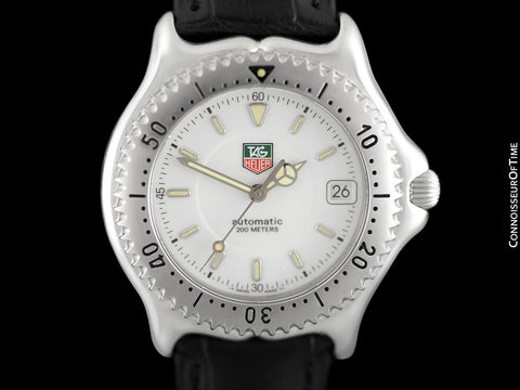 TAG Heuer SEL Sport Elegant Automatic Mens Full Size Divers Watch, WI 2110 - Stainless Steel