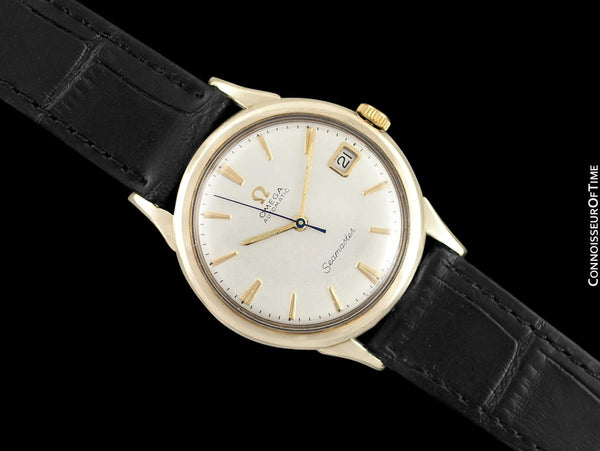 1966 Omega Seamaster Extremely Rare Cal. 560 Vintage Mens Watch, Automatic, Date - 10K Gold Filled & Stainless Steel