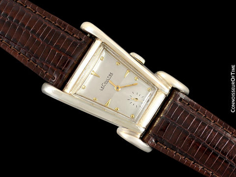 1951 LeCoultre Vintage Mens Watch, Rare Case, 10K Gold Filled, Grasshopper - The Aristocrat