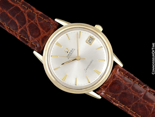 1964 Omega Seamaster Rare Cal. 560 Vintage Mens Watch, Automatic, Date - 14K Gold Filled