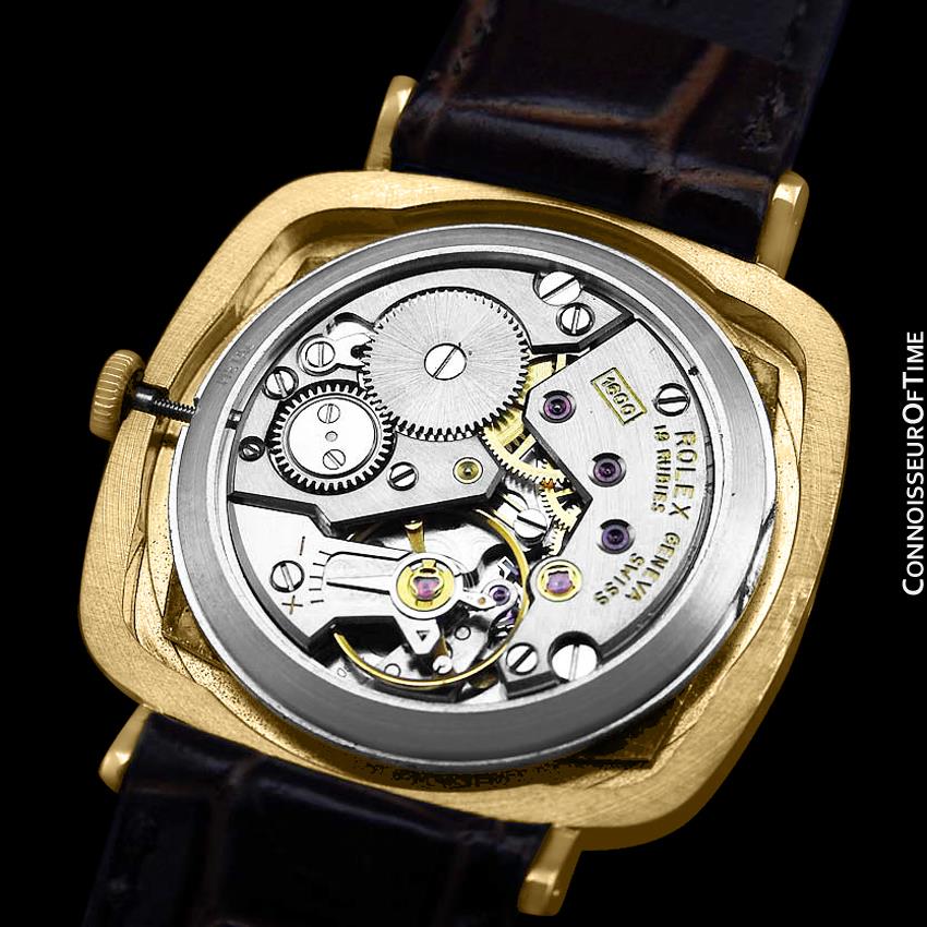 1973 Rolex Cellini Vintage Mens Midsize Handwound TV Watch, Ref. 3805 - Connoisseur of Time 1973 Rolex Cellini Vintage Mens Midsize Handwound TV Watch, Ref. 3805 - Connoisseur of Time