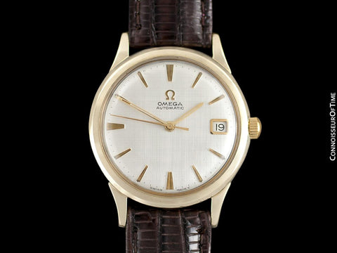 1965 Omega (Seamaster) Rare Cal. 560 Vintage Mens Watch, Automatic, Date - 10K Gold Filled & Stainless Steel