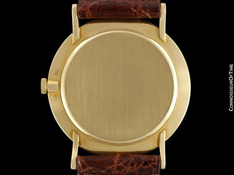 IWC Portofino Vintage Mens Thin Handwound Watch - 18K Gold