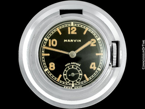 1930's Marvin Antique Fob Watch - Owned By King Edward VIII & The Duchess Of Windsor