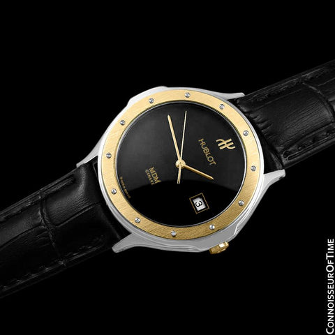 Hublot MDM 2-Tone Full Size 36mm Mens Stainless Steel & 18K Gold Watch
