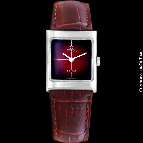 1972 Omega De Ville Vintage Small Mens Midsize Unisex Dress Watch - Stainless Steel