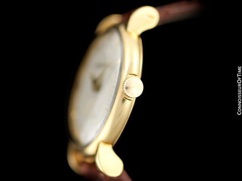 1947 Jeager-LeCoultre Vintage Mens Classic Antimagnetic Watch - 18K Gold