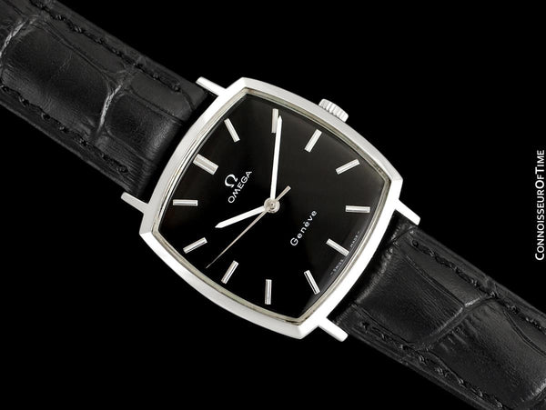 1971 Omega Geneve Vintage Mens Handwound Watch - Stainless Steel