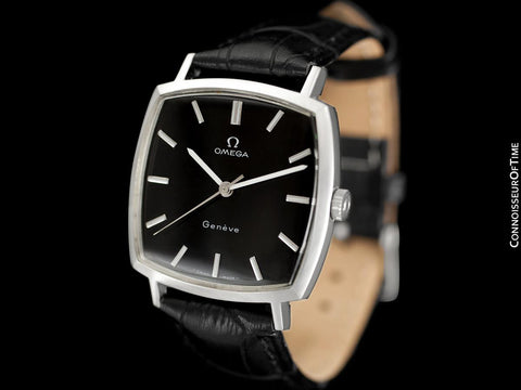 1971 Omega Geneve Vintage Mens Handwound Watch - Stainless Steel