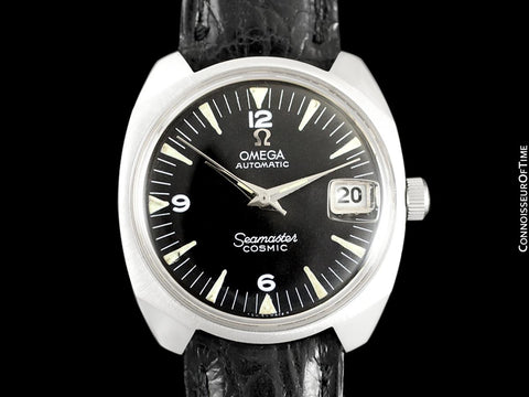 1963 Omega Vintage Mens Seamaster Cosmic Retro Watch, Date, Auto - Stainless Steel