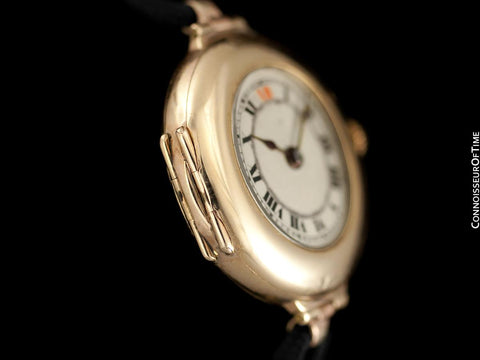 1918 Rolex Ladies Vintage Art Deco Watch - 9K Rose Gold