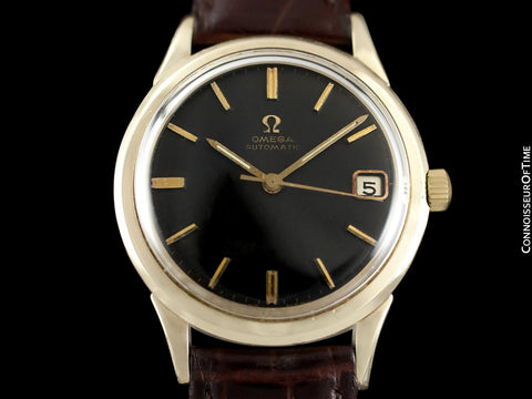 1967 Omega (Seamaster) Rare Cal. 560 Vintage Mens Watch, Automatic, Date - 10K Gold Filled & Stainless Steel