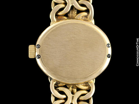 1980's Rolex Ladies Vintage Dress Bracelet Watch - 14K Gold