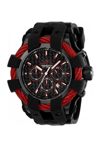 Invicta Bolt Mens Extra Large Chronograph Watch - Owned & Worn By Burt Reynolds