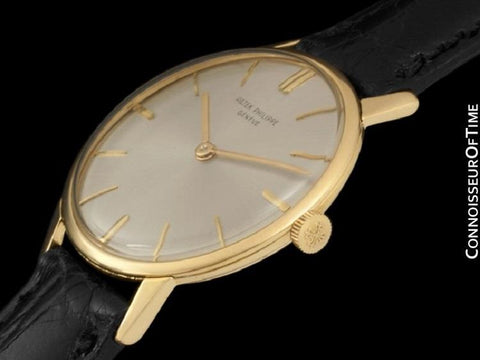 1970 Patek Philippe Vintage Mens Handwound Dress Watch Ref. 2599 - 18K Gold