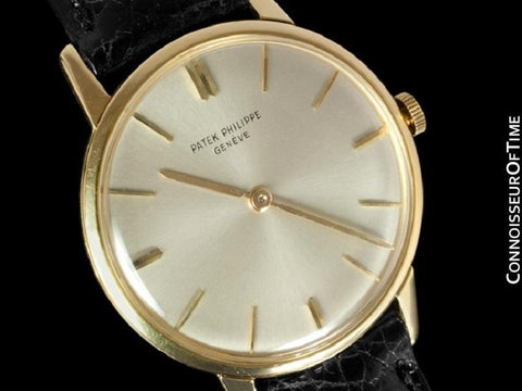 1970 Patek Philippe Vintage Mens Handwound Dress Watch Ref. 2599 - 18K Gold