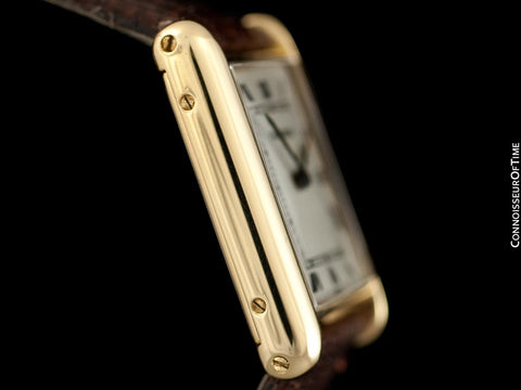 Cartier Tank Louis Mens (Midsize) Watch - Solid 18K Gold