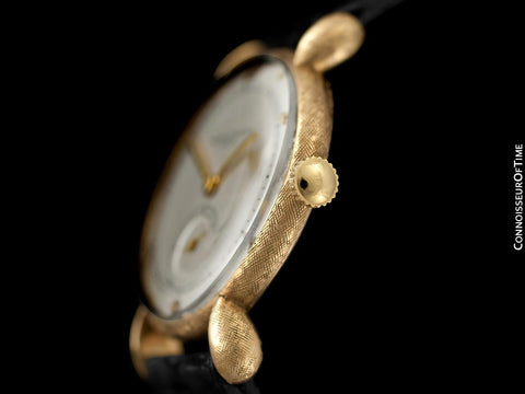 1935 Vacheron & Constantin Vintage Mens Tear Drop Lug Watch - 14K Gold