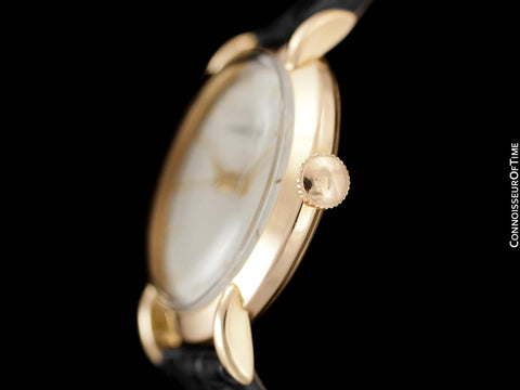 1952 Vintage IWC Mens Extra-Large Caliber 89 37mm Dress Watch - 18K Rose Gold