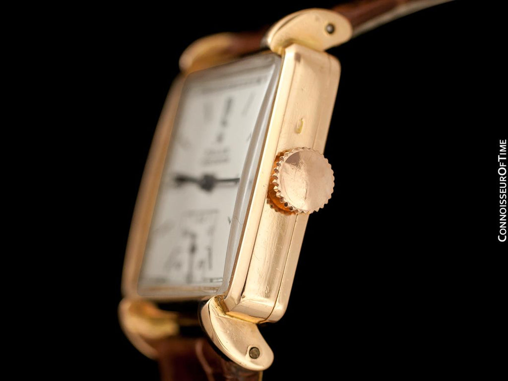 Rolex - Precision 18K Dress Watch 3745 Cal 710 Superbalance Pre Oyster Swiss Rose Gold