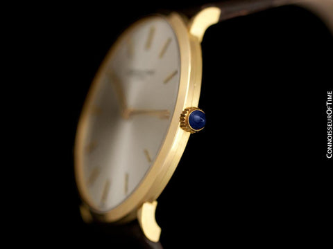 1970's Audemars Piguet "Extra-Flat" Vintage Mens Midsize Watch - 18K Gold