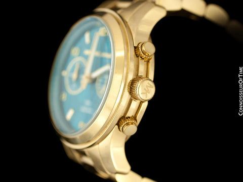 Michael Kors Watch Hunger Stop Ladies Gold Tone Chronograph Watch -  Owned & Worn By Olivia Newton-John